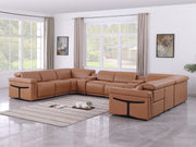 1126 - 10-Piece U-Shaped Sectional Sofa In With 4 Power Recliners & Power Headrests - R&R Furniture Gallery (Fountain Valley, CA)