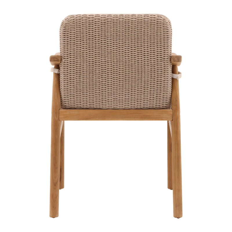Wembley - Outdoor Dining Chair (Set of 2) - Sand And Natural