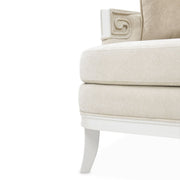 La Marisia - Chenille Sofa - Tranquil / Creamy Pearl - R&R Furniture Gallery (Fountain Valley, CA)
