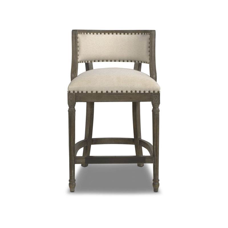 Paris - Farmhouse Counter Height Bar Stool With Backrest - R&R Furniture Gallery (Fountain Valley, CA)