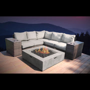 Modern Rattan Wicker Seating Group With Cushions - R&R Furniture Gallery (Fountain Valley, CA)