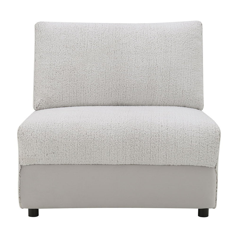 Tarrance - Modular Armless Chair - Gray - R&R Furniture Gallery (Fountain Valley, CA)