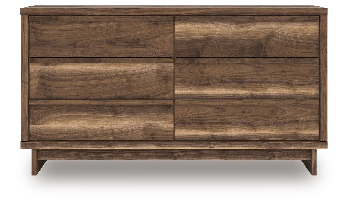 Chirason - Six Drawer Dresser - Brown - R&R Furniture Gallery (Fountain Valley, CA)