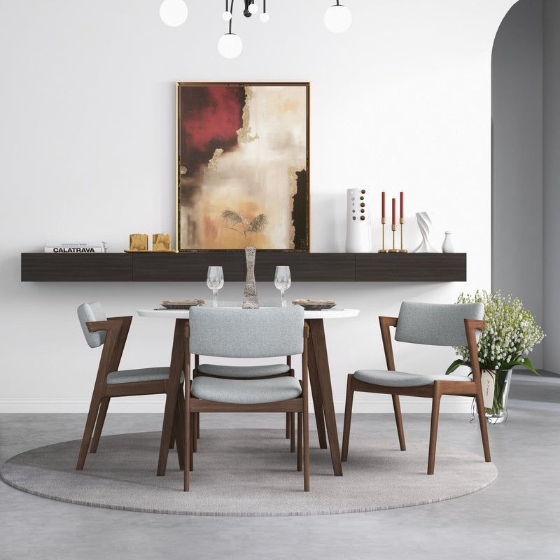 Edwin - Mid-Century Modern Dining Chair (Set of 2) - R&R Furniture Gallery (Fountain Valley, CA)