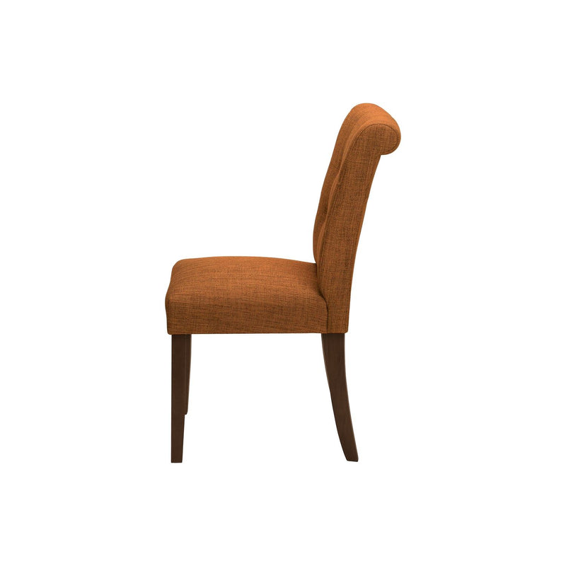 Modern Compact Design Upholstered Dining Chair (Set of 2) - R&R Furniture Gallery (Fountain Valley, CA)