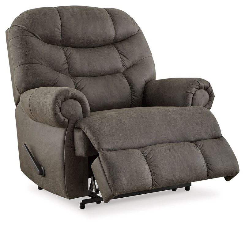 Camera Time - Zero Wall Recliner - Gunmetal - R&R Furniture Gallery (Fountain Valley, CA)