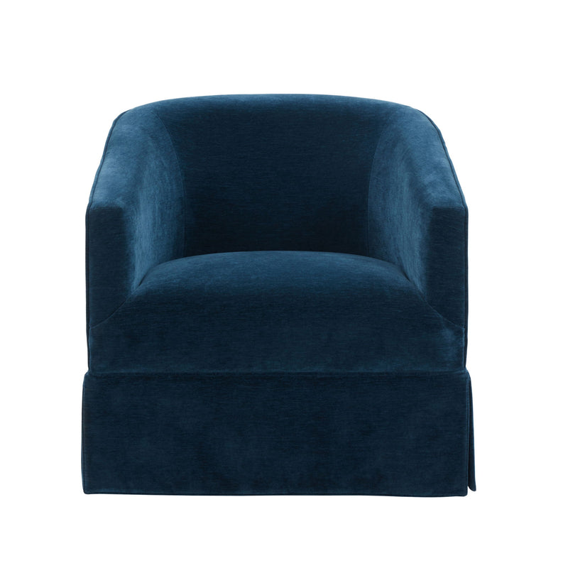 Elm - Skirted Swivel Chair - R&R Furniture Gallery (Fountain Valley, CA)