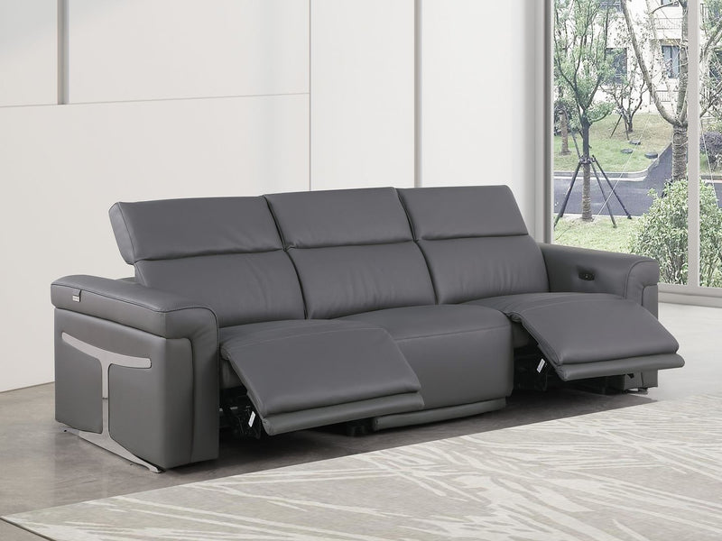 1126 - 3-Piece Modular Power Reclining Sofa In With 2 Power Recliners & Power Headrests