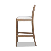 Panama - Curved Back Cane Bar Stool (Set of 2) - R&R Furniture Gallery (Fountain Valley, CA)
