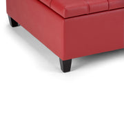 Harrison - Upholstered Coffee Table Storage Ottoman - R&R Furniture Gallery (Fountain Valley, CA)