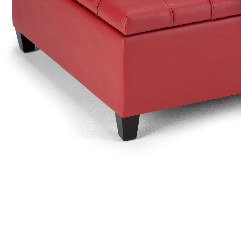 Harrison - Upholstered Coffee Table Storage Ottoman - R&R Furniture Gallery (Fountain Valley, CA)