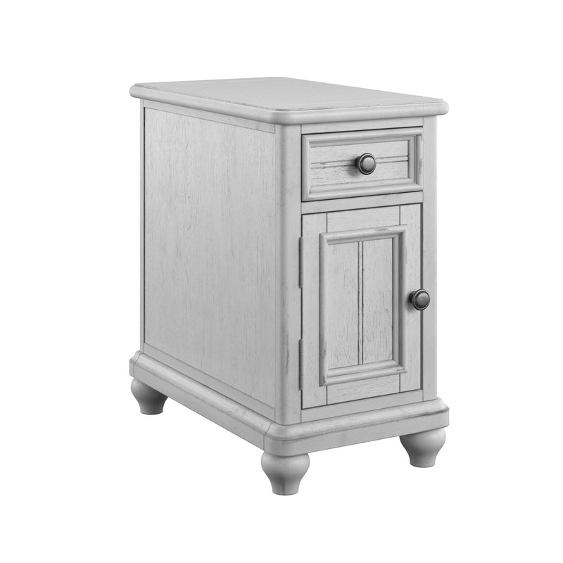 Chairside Table - Gray - R&R Furniture Gallery (Fountain Valley, CA)