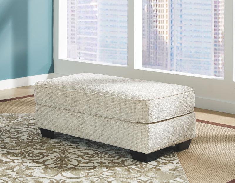 Monaghan - Ottoman - Sandstone - R&R Furniture Gallery (Fountain Valley, CA)