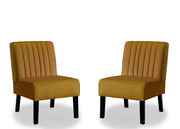 Reese - Mid-Century Modern Accent Chairs With Minimalist Design (Set of 2) - R&R Furniture Gallery (Fountain Valley, CA)