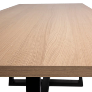 Bryson - Dining Table - Light Oak And Black