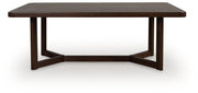Dilenno - Rectangular Dining Room Extension Table - Dark Brown - R&R Furniture Gallery (Fountain Valley, CA)
