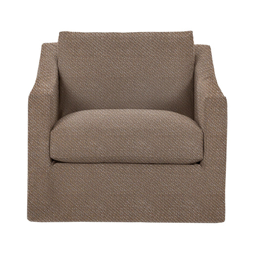 Classic Home Kipton swivel chair with a modern design, featuring a cushioned seat and backrest on a rotating base.