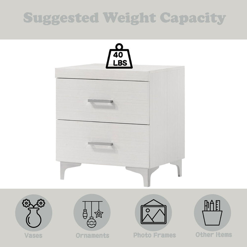 Casilda - Nightstand - White