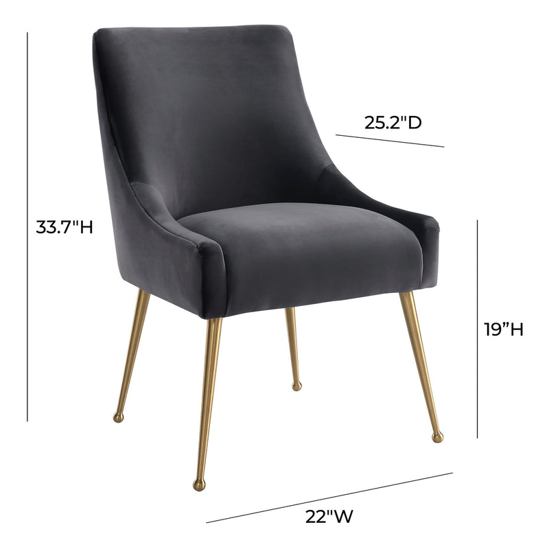 Beatrix - Velvet Side Chair - R&R Furniture Gallery (Fountain Valley, CA)