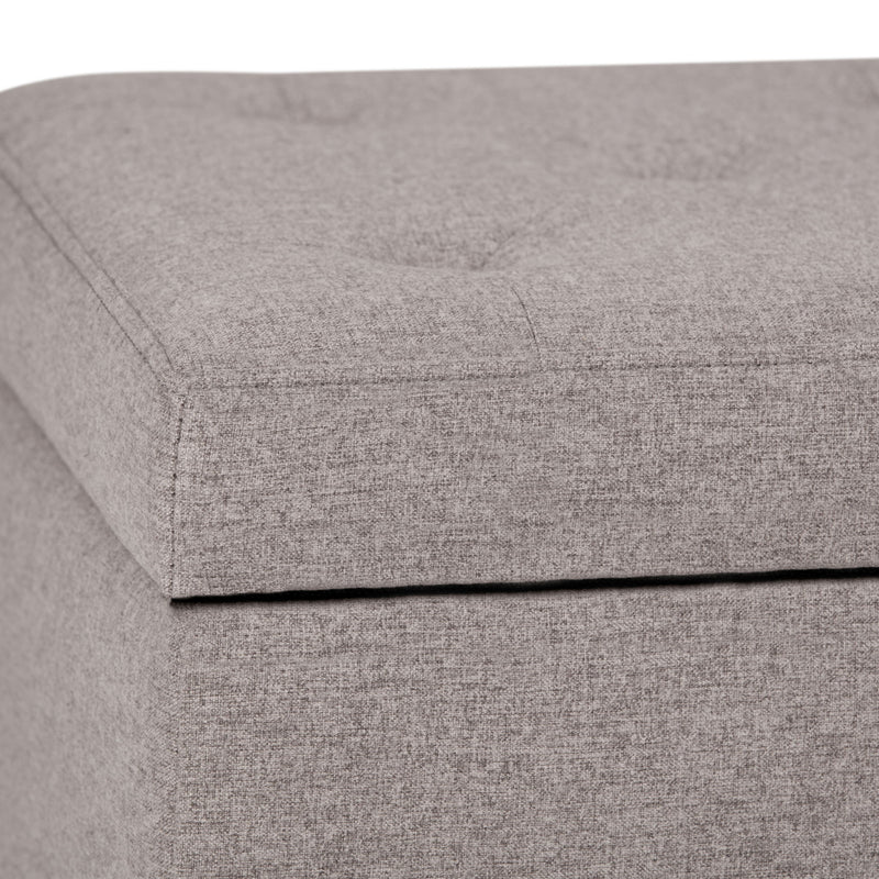 Hamilton - Upholstered Storage Ottoman - R&R Furniture Gallery (Fountain Valley, CA)