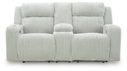 Forest Lake - Power Reclining Loveseat With Console / Adj Headrest - R&R Furniture Gallery (Fountain Valley, CA)