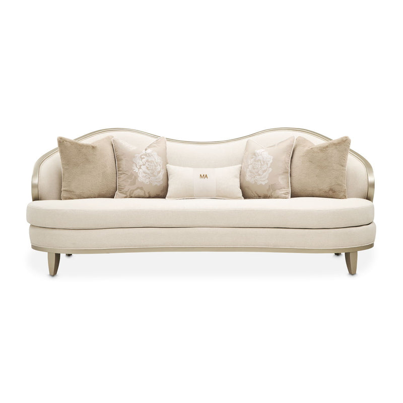 Camellia Field - Sofa - Cornsilk / Caramel - R&R Furniture Gallery (Fountain Valley, CA)