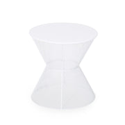 Nevada - Contemporary Side Table With Design - R&R Furniture Gallery (Fountain Valley, CA)