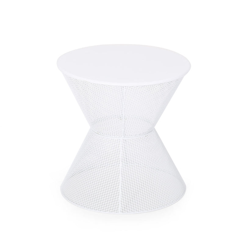 Nevada - Contemporary Side Table With Design - R&R Furniture Gallery (Fountain Valley, CA)