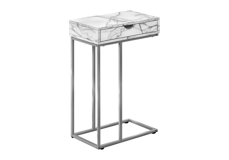 Accent Table, C - Shaped Contemporary & Modern Design - R&R Furniture Gallery (Fountain Valley, CA)