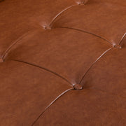 Adelaide - Mid Century Modern Tufted Sofa With Rolled Accent Pillows - Light Brown - R&R Furniture Gallery (Fountain Valley, CA)