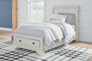 Robbinsdale - Youth Sleigh Storage Bedroom Set - R&R Furniture Gallery (Fountain Valley, CA)