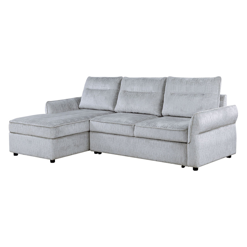 Montana - Sofabed With Storage - Gray - R&R Furniture Gallery (Fountain Valley, CA)