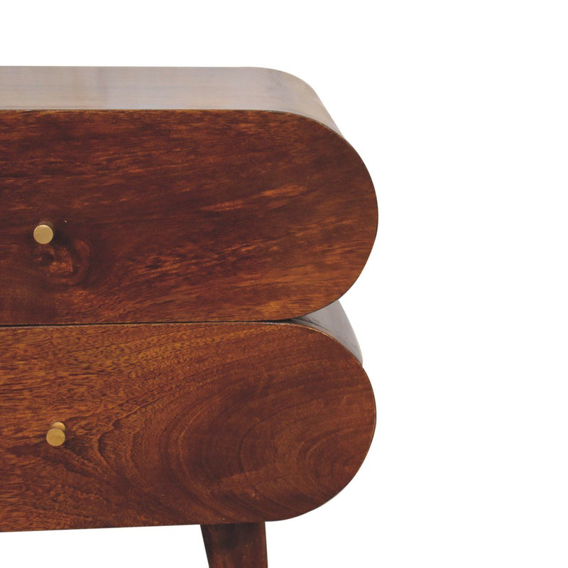 Bubble Nightstand - Brown - R&R Furniture Gallery (Fountain Valley, CA)
