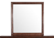 Glory Furniture traditional wall mirror with a sleek frame, perfect for any space, reflecting a modern and elegant design.