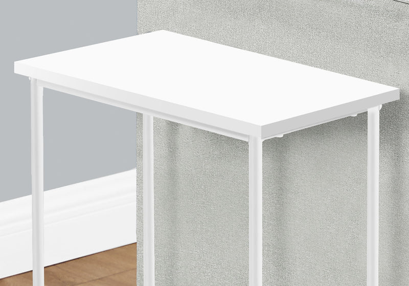 Accent Side Table, Narrow, Small, 2 Tier, Contemporary & Modern - R&R Furniture Gallery (Fountain Valley, CA)