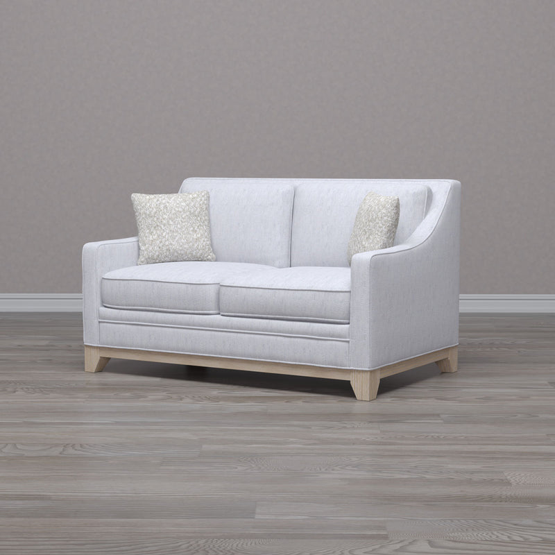 Loveseat With Casual Accent - Gray - R&R Furniture Gallery (Fountain Valley, CA)