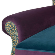 Anya - Boho Chic Wingback Accent Arm Chair - R&R Furniture Gallery (Fountain Valley, CA)