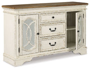 Realyn - Dining Room Server - Chipped White - R&R Furniture Gallery (Fountain Valley, CA)