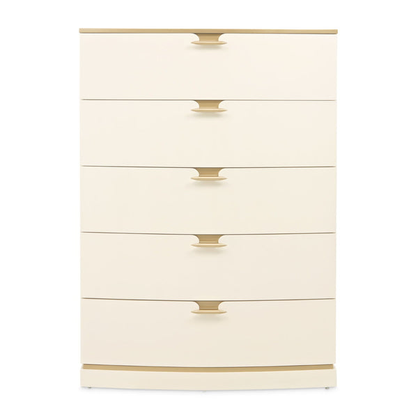 La Terrazza - 5-Drawer Chest - Creamy Pearl