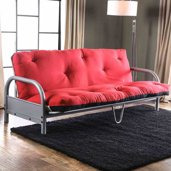 Aksel - Futon Mattress, Black/Red