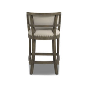 Paris - Farmhouse Counter Height Bar Stool With Backrest - R&R Furniture Gallery (Fountain Valley, CA)