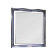 Moon - Smooth Mirror With LED - White - R&R Furniture Gallery (Fountain Valley, CA)