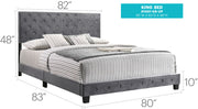 Luxurious Upholstered Bed - R&R Furniture Gallery (Fountain Valley, CA)