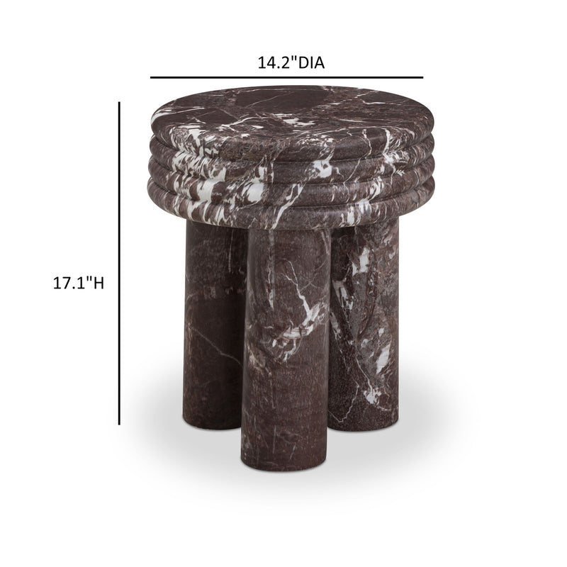 Delta - Concrete Side Table - R&R Furniture Gallery (Fountain Valley, CA)