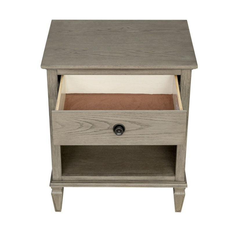 Victoria - Nightstand With Open Storage - R&R Furniture Gallery (Fountain Valley, CA)