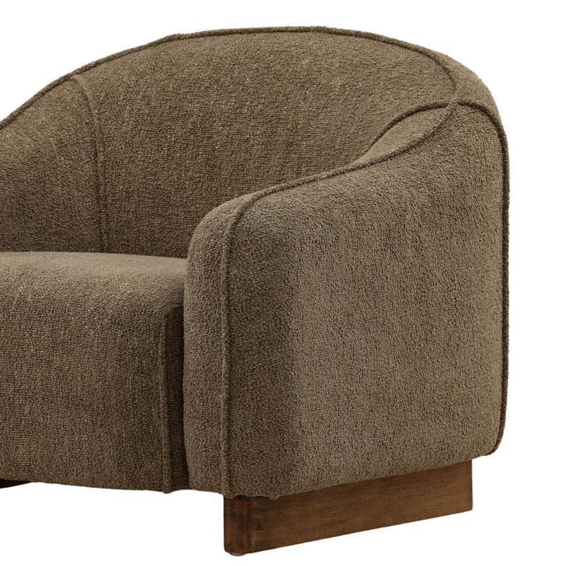 Quin - Occasional Chair - Dark Brown