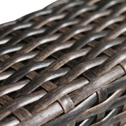 Rattan Wicker Patio Set With Cushions And Concrete Fire Pit - R&R Furniture Gallery (Fountain Valley, CA)