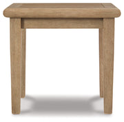 Gerianne - Square End Table - Brown - R&R Furniture Gallery (Fountain Valley, CA)