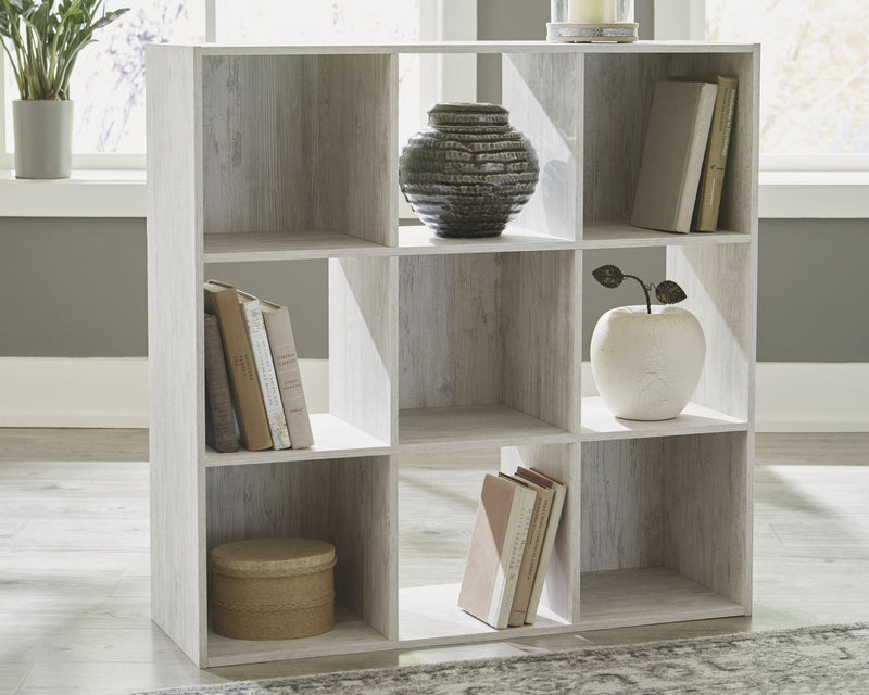 Signature Design by Ashley Paxberry Cube Organizer with open compartments for versatile storage and organization.