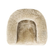 Avalon - Genuine Sheepskin Fur Split Barrel Back Accent Chair - Natural Blonde - R&R Furniture Gallery (Fountain Valley, CA)